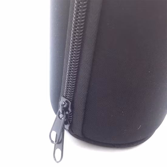 Custodia con cerniera per trasporto bottiglie da vino rosso con logo personalizzato OEM EVA