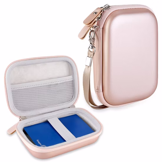 Borsa per il trasporto di occhiali da sole promozionali Custodia rigida per occhiali da viaggio con cerniera
